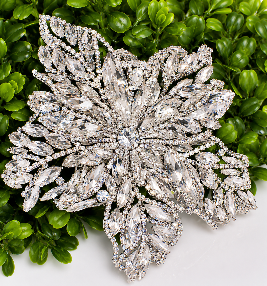 Crystal Blossom Luxe 3D Flower