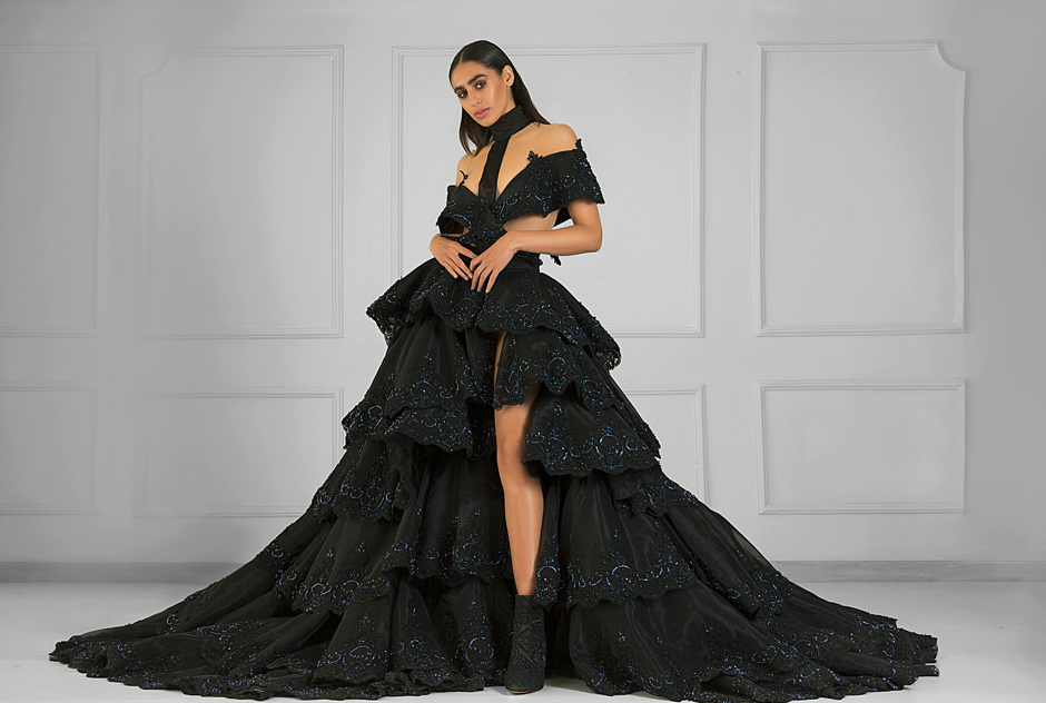 Midnight Birthday Luxury Ballgown